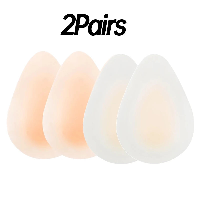 Invisible Water-drop Lifting Nipple Cover Breast Patches Sweatproof Self Adhesive Chest Patch Summer Thin Bras Women Underwear
