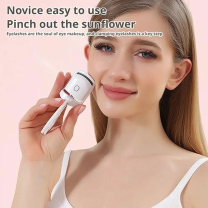 Electric eyelash Curler Long-lasting Styling Easy And Perfect Curling All Day Long Portable Electric Eyelash Curler Tool