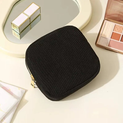 Fashion Mini Makeup Lipstick Bag Travel Organizer Bags Sanitary Napkins Case Small Pouch Cosmetic Storage Pouch Women