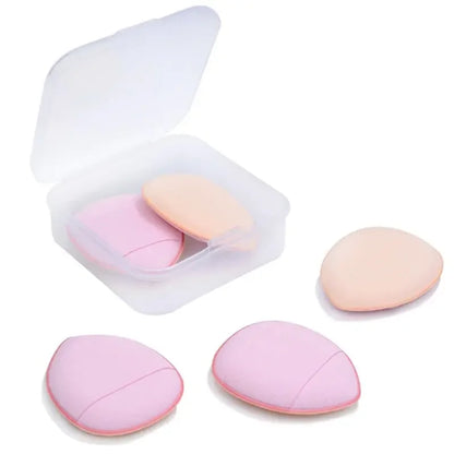CNK 5/10Pcs Mini Finger Puff Foundation Small Air Cushion Powder Sponge Face Concealer BB Cream Cosmetic Applicator Makeup Tool