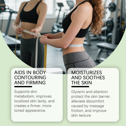 Slimming Oil Burn Fat Anti Cellulite Firming Lift Improve Sagging Balanced Diet Metabolic Accelerate Weight Loss Massage Cream