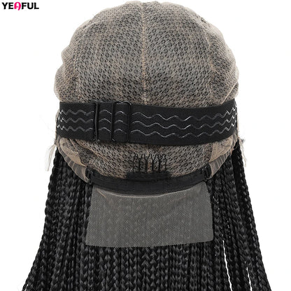 Braided Wigs Lace Front Synthetic Wig Bohemian Braided Wigs Boho Braids Wig Full Lace Braided Wigs Cheap Wigs On Sale Clearance