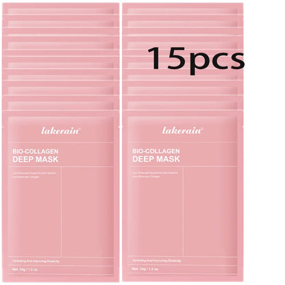 Collagen Face Mask Shrink Pores Deep Hydrating Overnight Mask Moisturizing Refreshing Brightening Face Skin Care Masks
