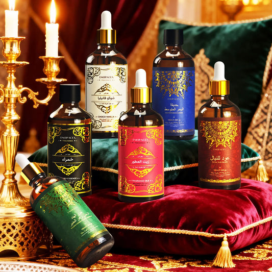 6 Type 100ml Essential Oil زيت العطور Eid Al-Fitr شوكو فانيليا Long Lasting Scent Gift