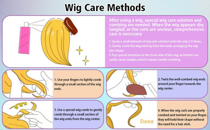 100CM Long Straight Wig With Bangs Synthetic Cosplay Wig For Women Pink Purple Cosplay Wigs for Party For Halloween
