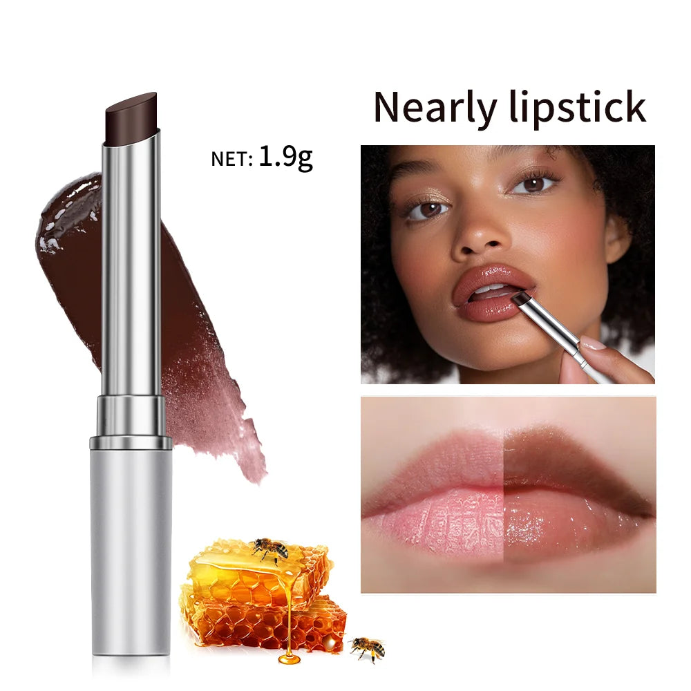 Christmas Gift Tinted Lip Lipstick Plumper Crystal Jelly Lip Oil 6ml Moisturizing Plumping Lip Glow Oil Sexy Plump Lip Gloss