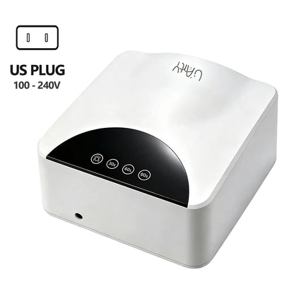Dual‑Mode UV LED Nail Lamp Fast Drying Gel Nail Dryer Magnetic Mirror Base Auto Sensor for Gel Nails