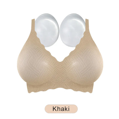 Artificial Silicone Breasts Forms Pads Fake Boobs Chest Women's Silicone Underwear Eexy Breast Padded Bra Becomes Big