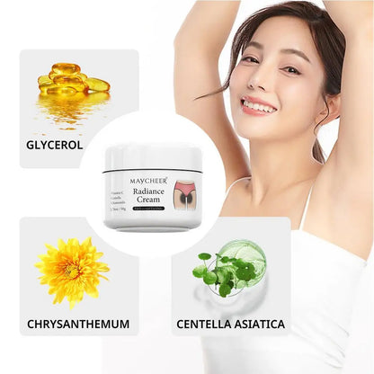 New High-end 50g Whitening Cream Private Parts Moisturizing Whitening Brightening Cream Joint Cream Underarm G3H0