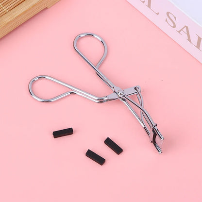 Professional Stainless Steel  Eyelash Curler Mini Partial Eye Lashes Curling Clip Eyelash Cosmetic Makeup Tools Accessories