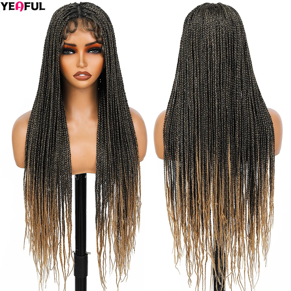 Braided Wigs Lace Front Synthetic Wig Bohemian Braided Wigs Boho Braids Wig Full Lace Braided Wigs Cheap Wigs On Sale Clearance