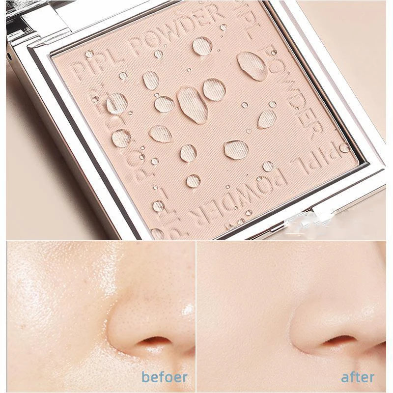 Oil Control Setting Powder Natural Face Foundation Brightening Waterproof Concealer Nude Translucent Pressed Powder Dupes Makeup