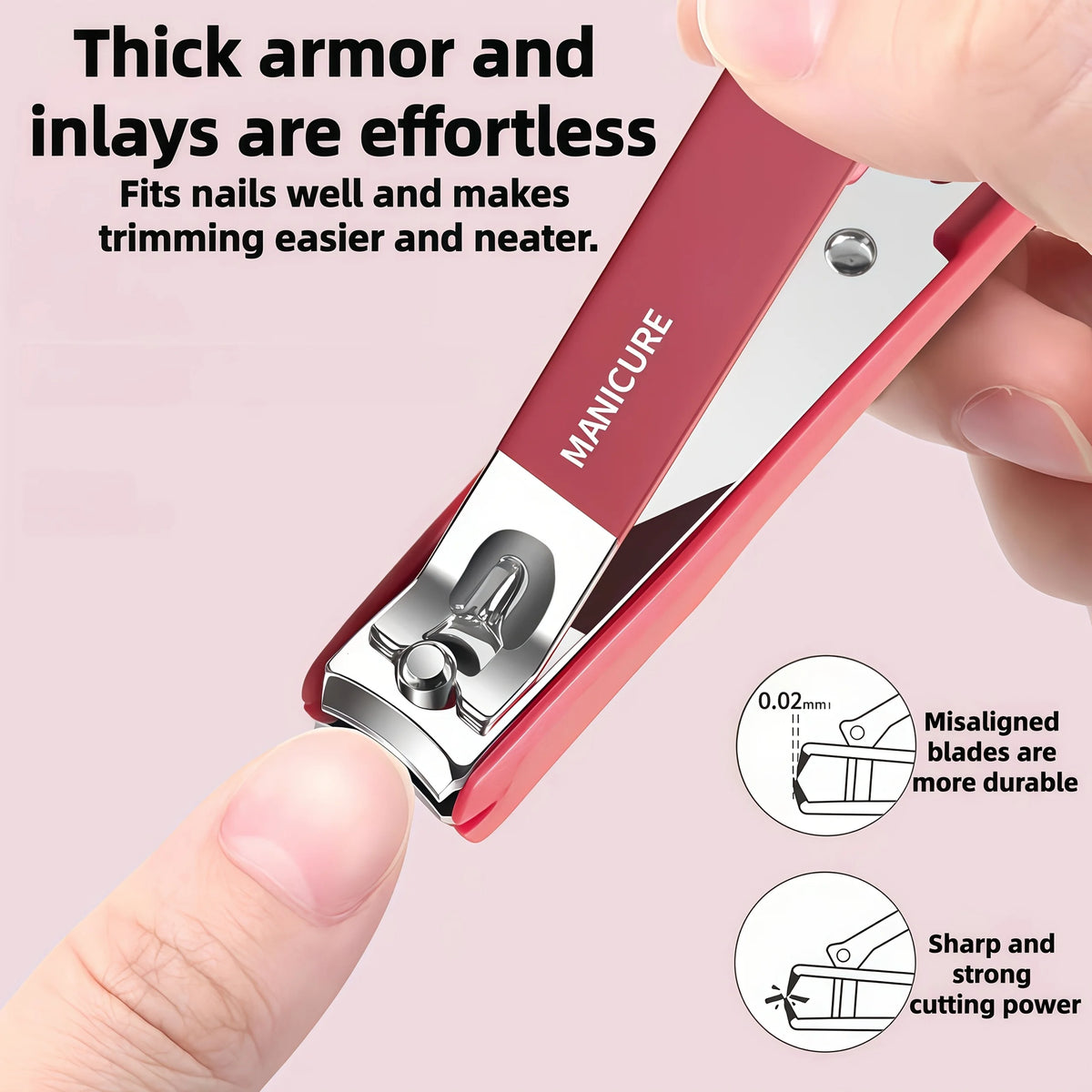 6pcs/8pcs Stainless Steel Professional Nail Care Kit | Includes Nail Clippers and Manicure Tools Portable Storage Box Ideal Gits