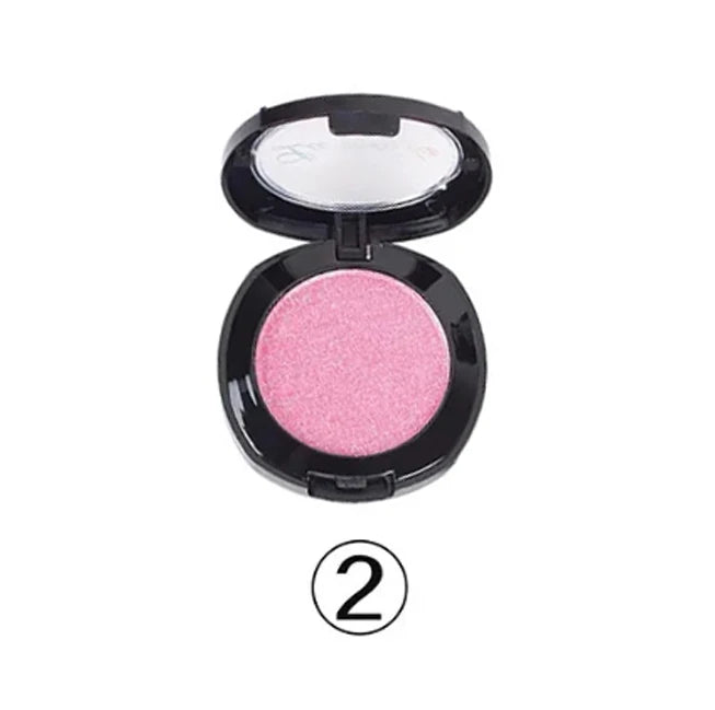 Fashion Nude Eyeshadow Makeup Matte Shimmer Eye Shadow Palette Make Up Glitter Eyeshadow With Brush Mirror 133#