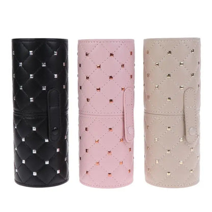 1Pcs Diamond Square Nail Makeup Tool Storage Pen Holder Large Capacity Multi-Functional Makeup Brush Storage Container