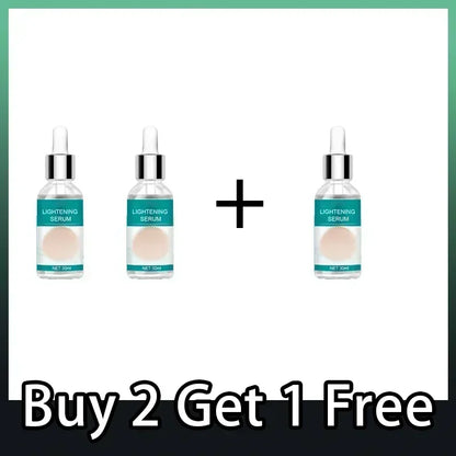 Skin Whitening Serum Private Parts Underarm Bleaching Serum Whiten Butt Knee Brighten Inner Thigh Arm Body Remove Dark Melanin