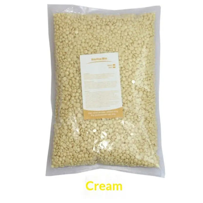 /Kuz/500g Waxing Wax Beans For Hair Removal Full Body Hot Film Hard Depilatory Wax Beads For Wax Heater Machine Hard Wax Beans