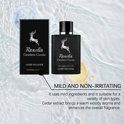 Roxelis Bergamot Perfume Classic Cologne Natural Fresh Hair Temperament Lasting Fragrance Elegant Portable Perfume