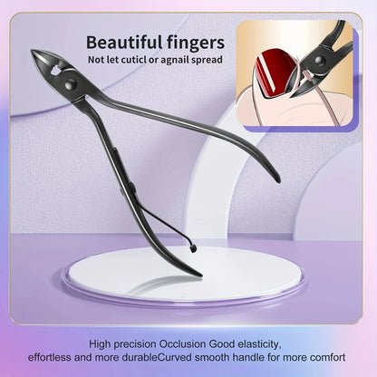 28Pcs New Stainless Steel Nail Clipper Set Grooming Tool Set With Portable Case Manicure Art Tool Nails Cut