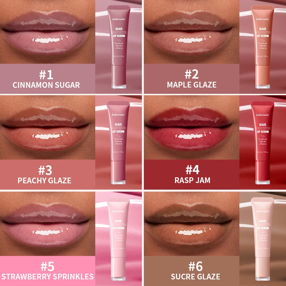 Lip Gloss Lip Glowy Balm Nourishing Tinted Moisturizer Repairing Lip Tint Glow Liquid Lips Gel Hydrating Lips Care