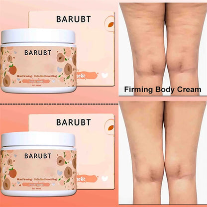 Peach Firming Body Cream Anti-Cellulite Skin Smoothing Tightening Lotion for Women Reduce Stretch Marks Improves Skin Elasticity