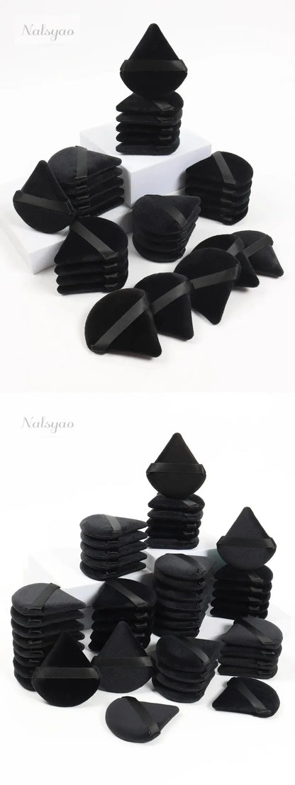 Velvet Triangle Makeup Sponge Soft Foundation Blender Puff Face Powder Puff Cosmetic Mixer Beauty