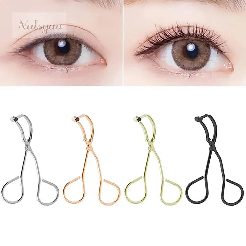 Mini Natural Curling Eyelash Curler Shaping Portable Lash Curler Beauty