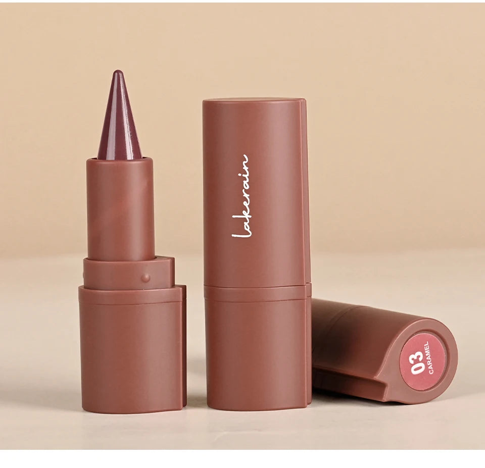 Brown Lip Pencil Contour Lipliner Pencil Waterproof Nude Lip Liner Waterproof Long Lasting Cosmetics Makeup Liners Tint Dark