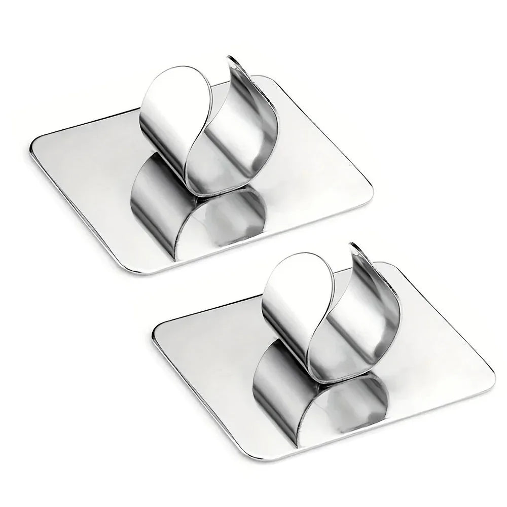 Stainless Steel Makeup Mixing Palette with Ring Portable Metal Tray for Foundation & Nail Art Reusable Cosmetic Organizer Plate