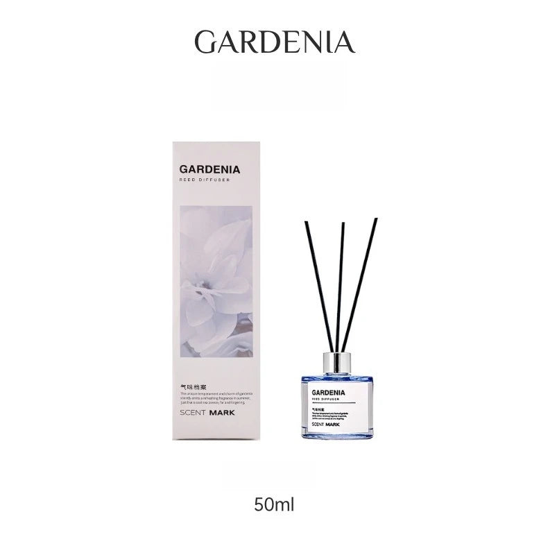 50ml Reed Diffuser Sets Rose Lavender Jasmine Essential Oil with Expanding Stick Hotel Home Aromatherapy Air Fresh Fragrance
