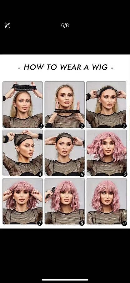 African short curly long hair wigs, fashionable front lace synthetic fiber full head wig