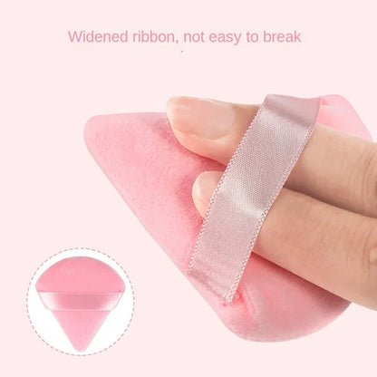 Colorful Triangle Makeup Puff Cosmetic Powder Pufff Makeup Sponge Puff Dry Use Women Smooth Beauty Washable Face Makeup Tool New