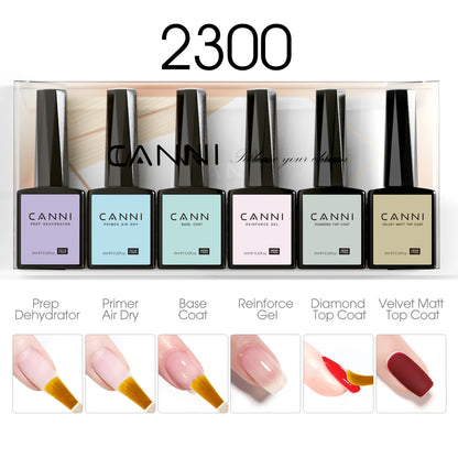 CANNI Gel Nail Polish TPO/HEMA FREE Gorgeous Christmas Red Color Winter Nails Full Coverage Soak Off UV LED Semi Permanent Gel