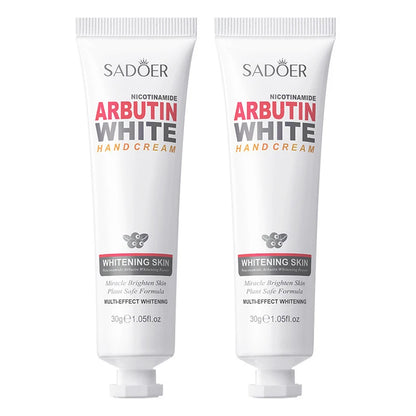 1/2/3/5pcs SADOER Arbutin Hand Cream Moisturizing Non Greasy Nourishing Anti Dry Crack Hydrating Hands Travel Size Skin Care