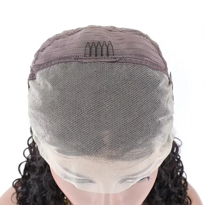 Pixie Cut Lace Front Human Hair Wigs 13X4 Lace Frontal Wigs Short Layered Pixie Cut Curly Wigs