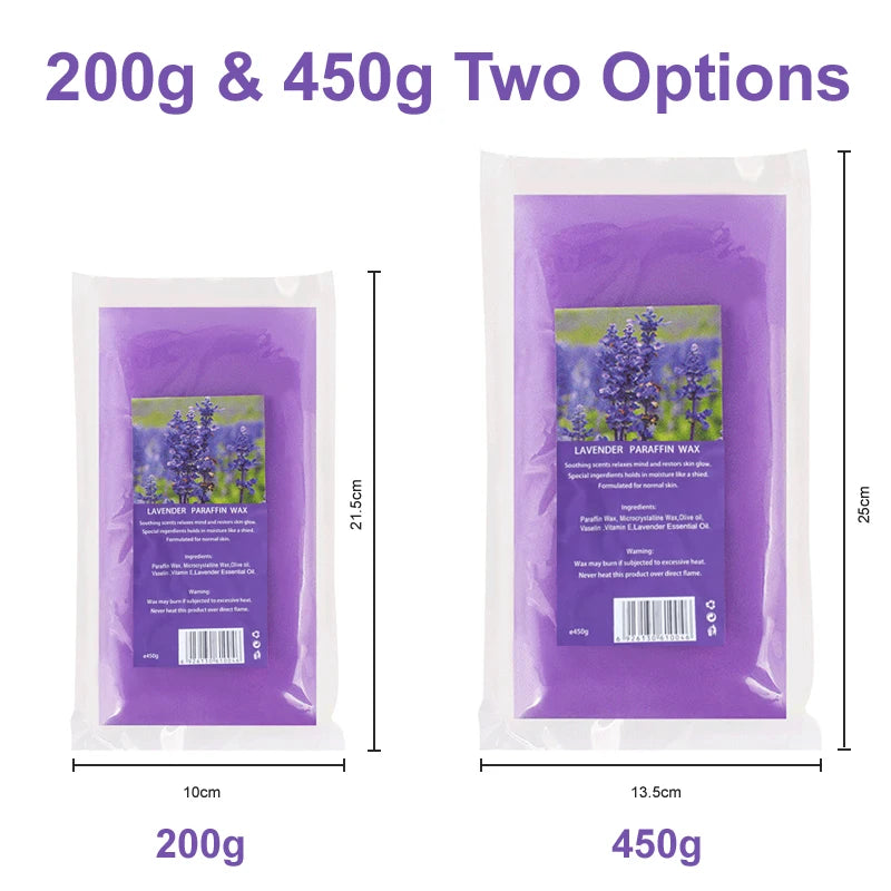 2026 Paraffin Wax Hand and Foot Feet Mask Peel Off 3Pcs/1Pcs SPA Moisturizing 200g/450g Hand Soft Wax For Bikini Body