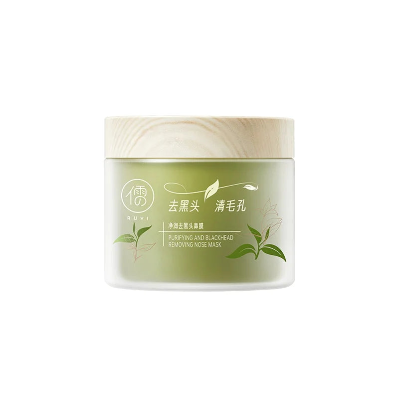 RUYI Purifying & Moisturizing Blackhead Nose Mask, Gentle Deep Clean, Non-Drying Pore Cleanser Blackhead Remover Nasal Mask 100g