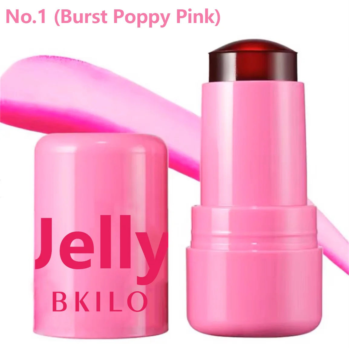 4 Colors Jelly Cheek Blush Lip Tint Long Lasting Moisturized Blusher Sticker Lip Gloss Facial Contour Rouge Makeup Cosmetics