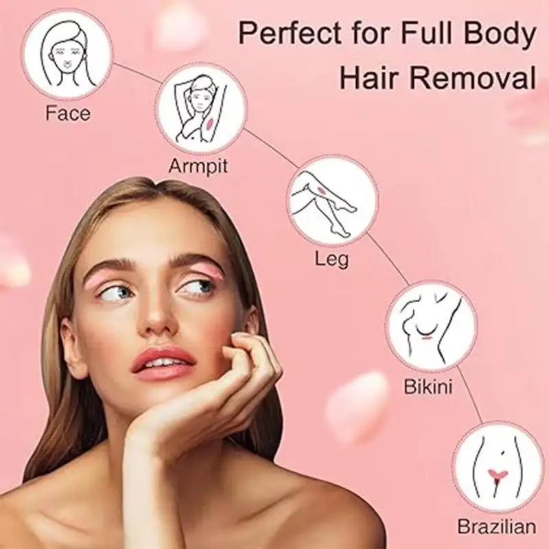 /Kuz/500g Waxing Wax Beans For Hair Removal Full Body Hot Film Hard Depilatory Wax Beads For Wax Heater Machine Hard Wax Beans