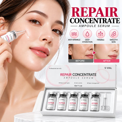 Korean Repair Concentrate Face Serum Firming Lifting Reduce Wrinkles & Dark Spots Hydrating for Mature Dry Skin