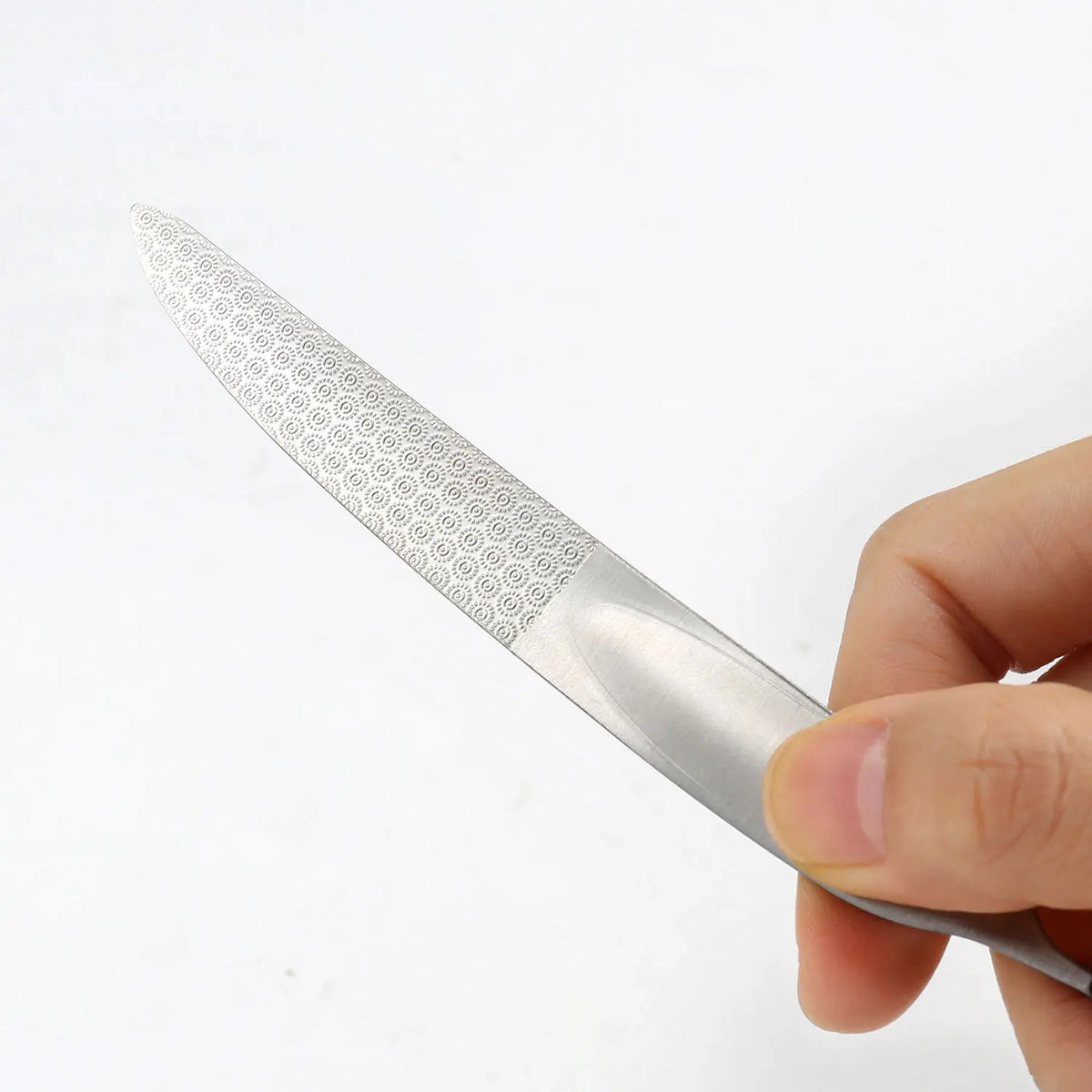 1/2PCS Stainless Steel Nail Files Double Sided Sandpaper For Nail UV Gel Polish Salon Manicure Pedicure Grooming Tools