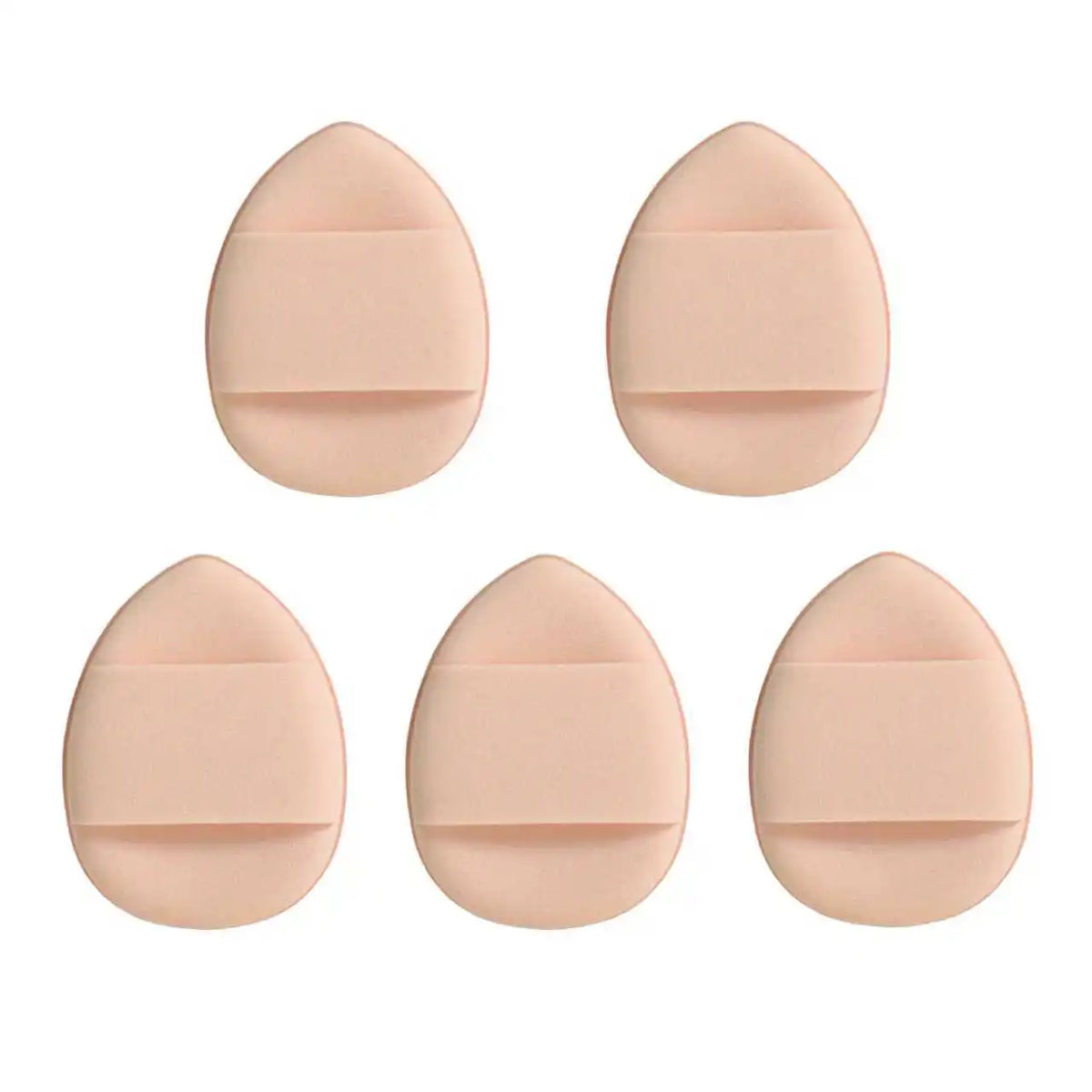 5Pcs Mini Finger Puff Foundation Small Air Cushion Powder Sponge Face Concealer Bb Cream Cosmetic Applicator Makeup Tools