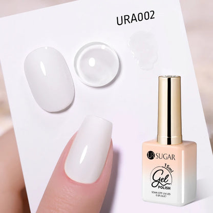 UR SUGAR 15ml Gel Nail Polish Neon Blue Red Green Pastal Nude UV/LED Soak Off No Wipe Nail Gel Polish Suitable For Summer Autumn