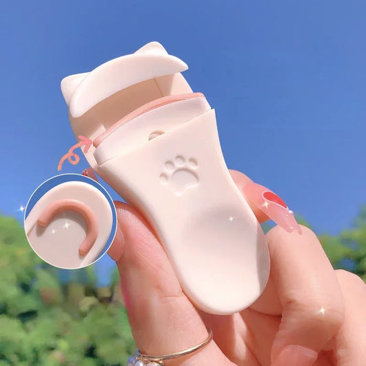 1/2pcs Cat Ear Eyelash Curler, Gentle Curling Lash Tool, No Hurt to Eyelids, Beginner-Friendly, Lightweight
