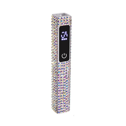 Portable Handheld Mini Nail Lamp For All Gel Polish Quick Dry USB Rechargeable Nail Dryer Machine UV LED Nail Lamp With Diamond