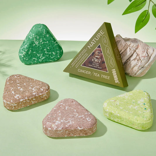 Platycarya Leaf Shampoo Soap, A Handmade, Moisturizing and Hydrating Shampoo Bar.