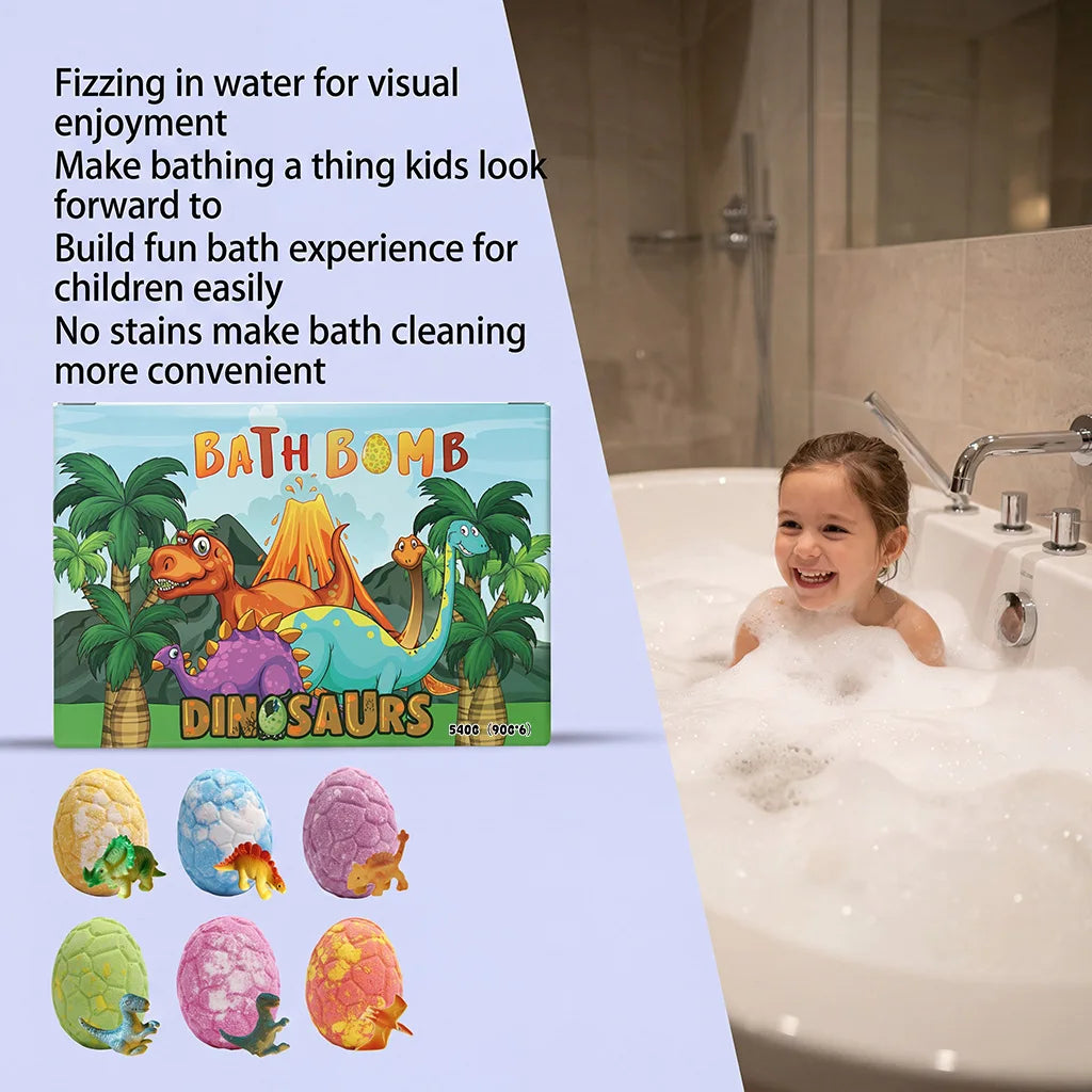 Dinosaur Egg Bath Toys Inside Surprise Toys Rich Bubble Funny Shower Relaxing Colorful Bath Experience Kids Friendly Kids Gifts
