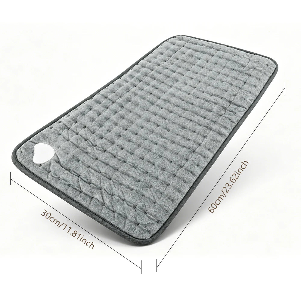 Jade Heating Pad for Period Comfort, Warm Belly Wrap with 27 Natural Jade Stones, 9 Heat Levels, 4 Timers, Washable Mat