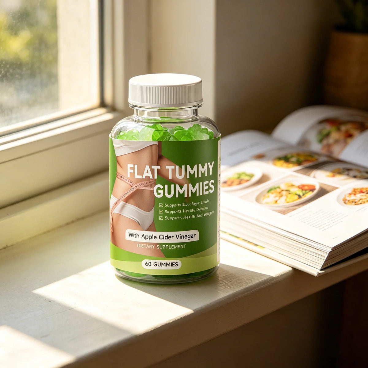 Metabolism Support Gummies - Weight Management,Fat Burning, Metabolism Boosting,Supports A Healthy Nervous System - 60 Gummies
