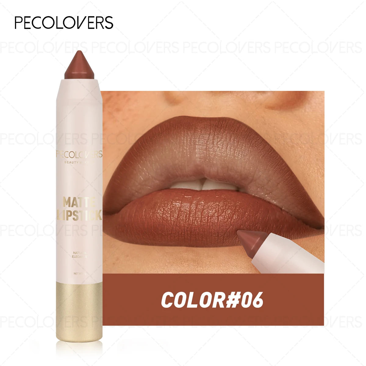 Lip Liner, Depicts Lip Contours, Plumps Lips, Suitable for A Variety of Makeup Looks, Waterproof, Lip Cosmetics